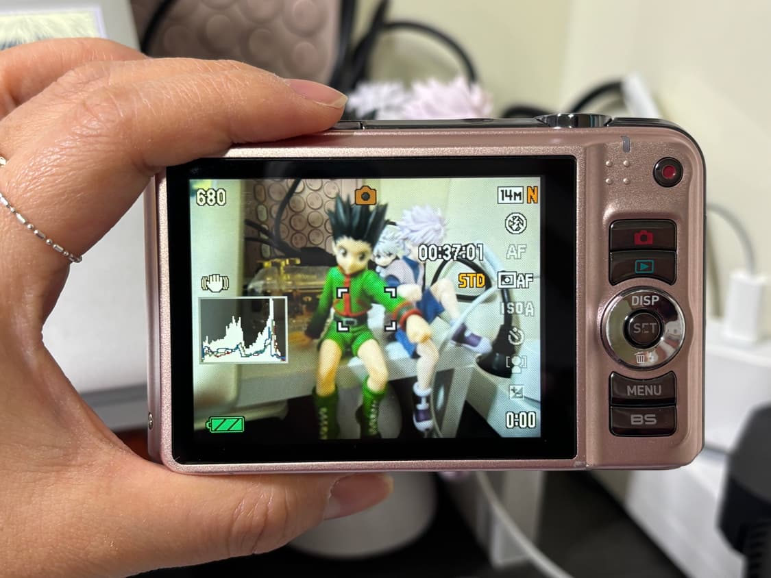 (츄 핑크디카)카시오 Exilim 엑슬림 ex-h15 디지털 카메라 디카 상품이미지9