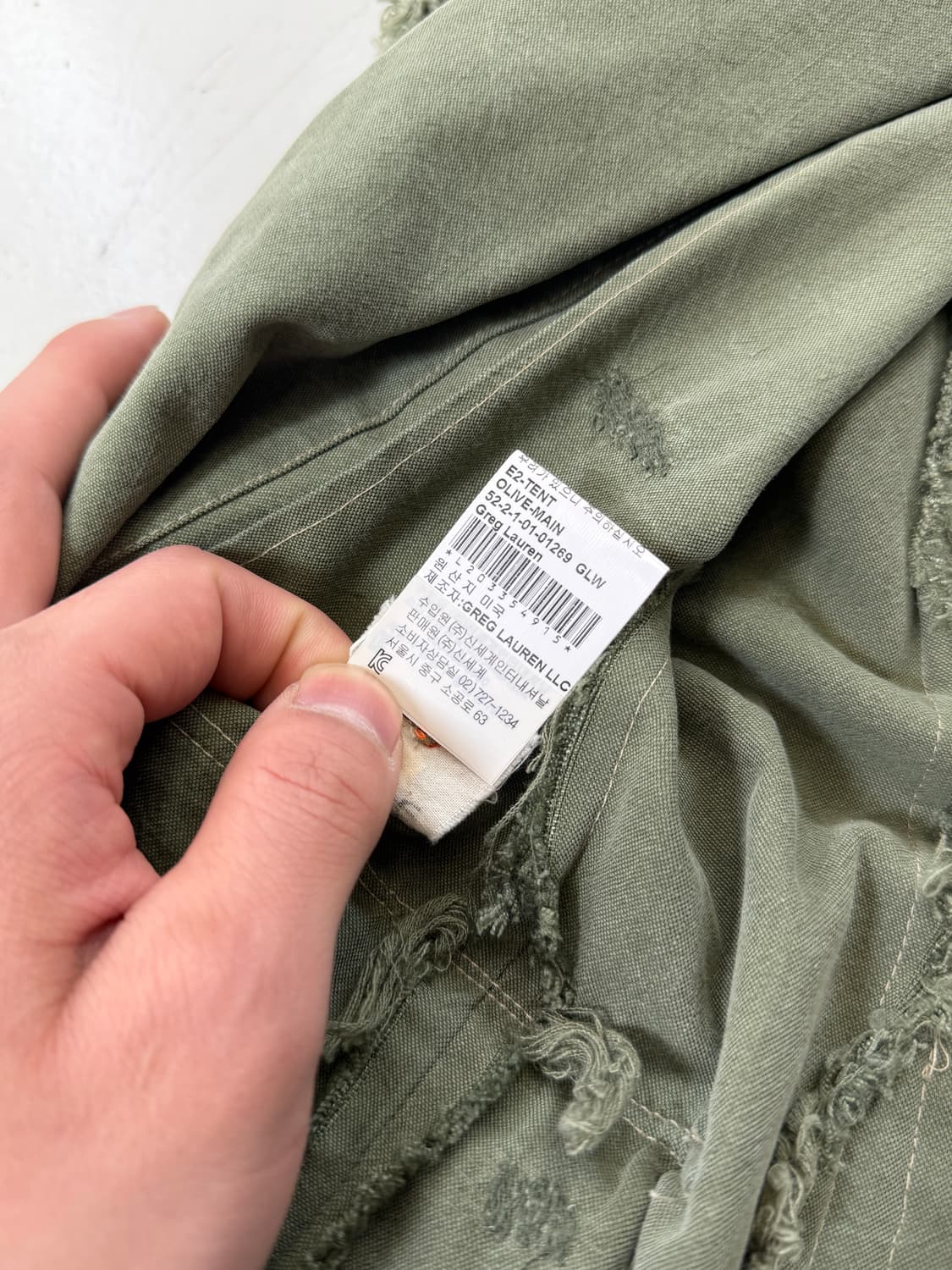 Tent utility remake jacket 상품이미지6