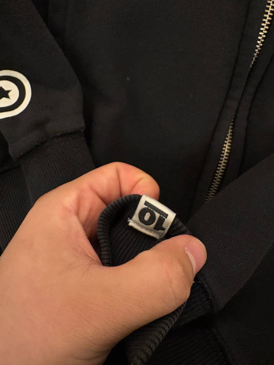 베이프 뉴욕10주년 위즈칼리파 샤크 후드 집업 상품이미지7