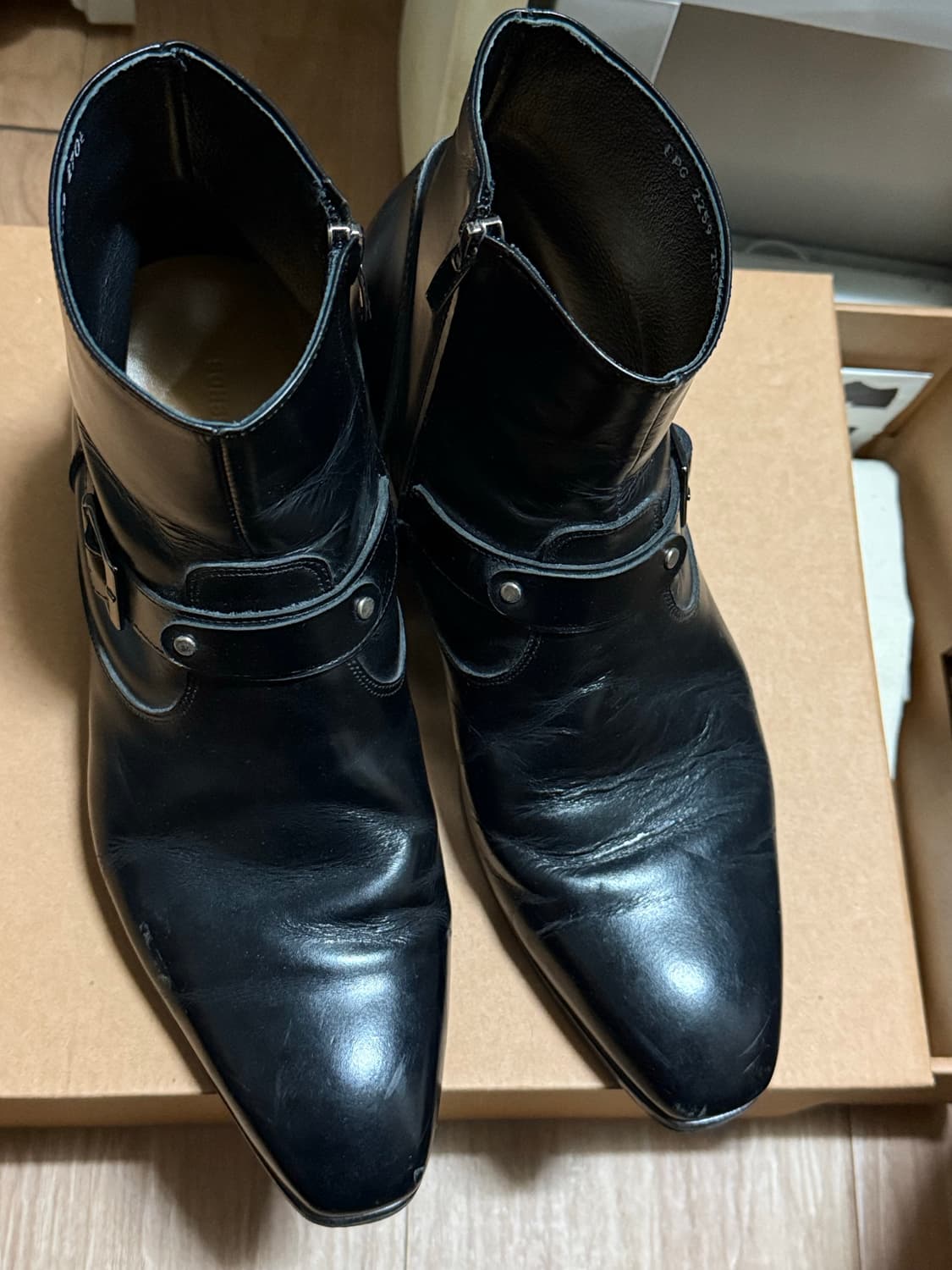 손신발 2259-13 웨스턴 버클 부츠 상품이미지3