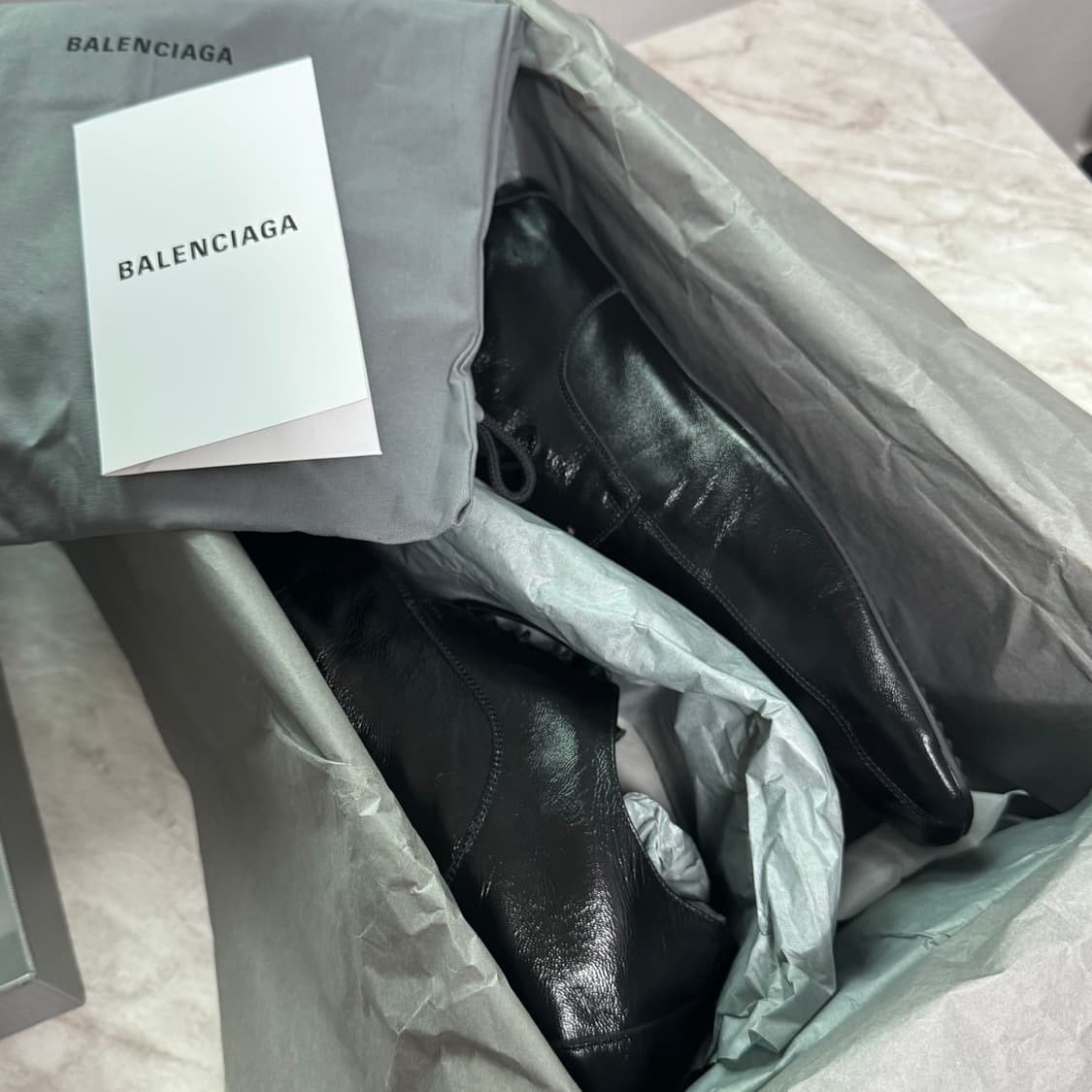 [43] 발렌시아가 하이퍼 더비 블랙 상품이미지7