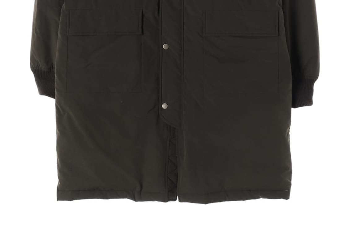 버커루 하이넥 시보리 덕다운 롱 패딩 점퍼 카키 XL 상품이미지5