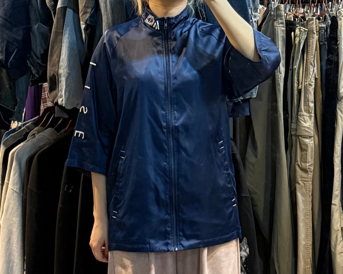 [NO.9] vtg 새틴 트랙 자켓 상품이미지1