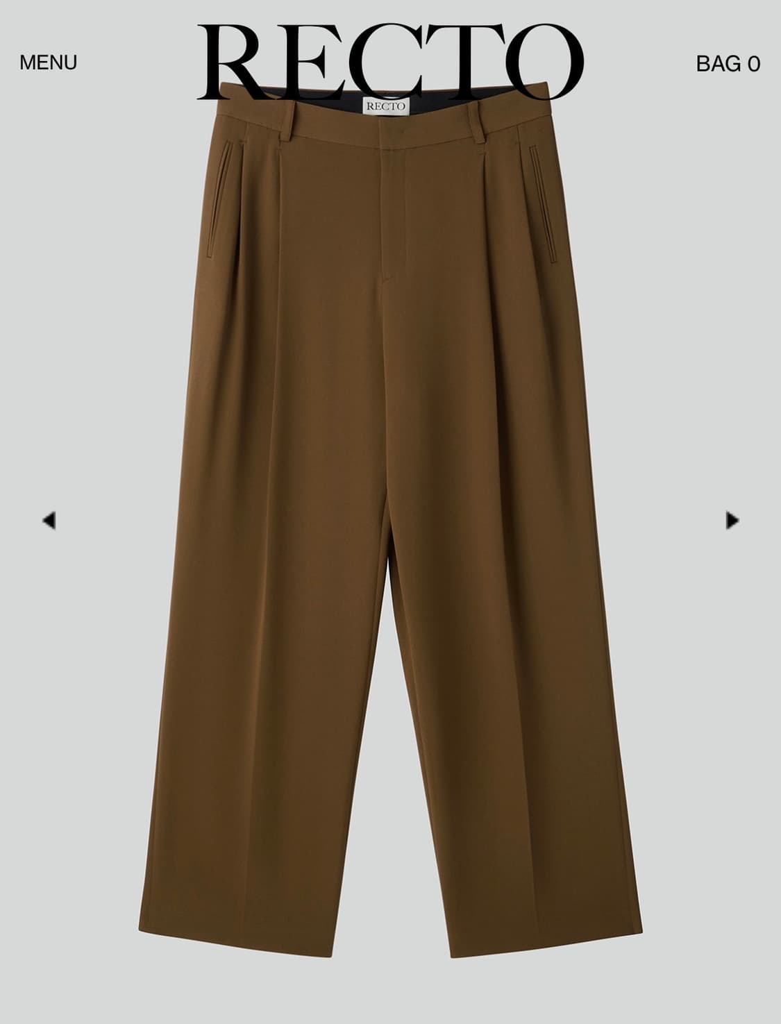 새상품 렉토 플루이드 팬츠 상품이미지1