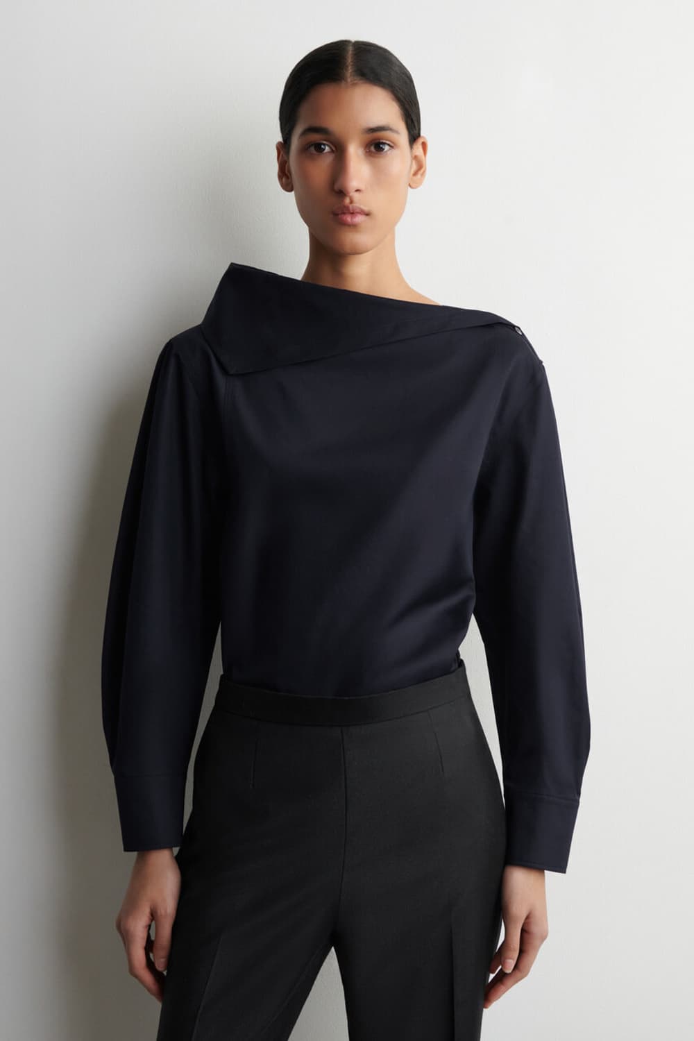 Cos 넥 셔링 블라우스 상품이미지1