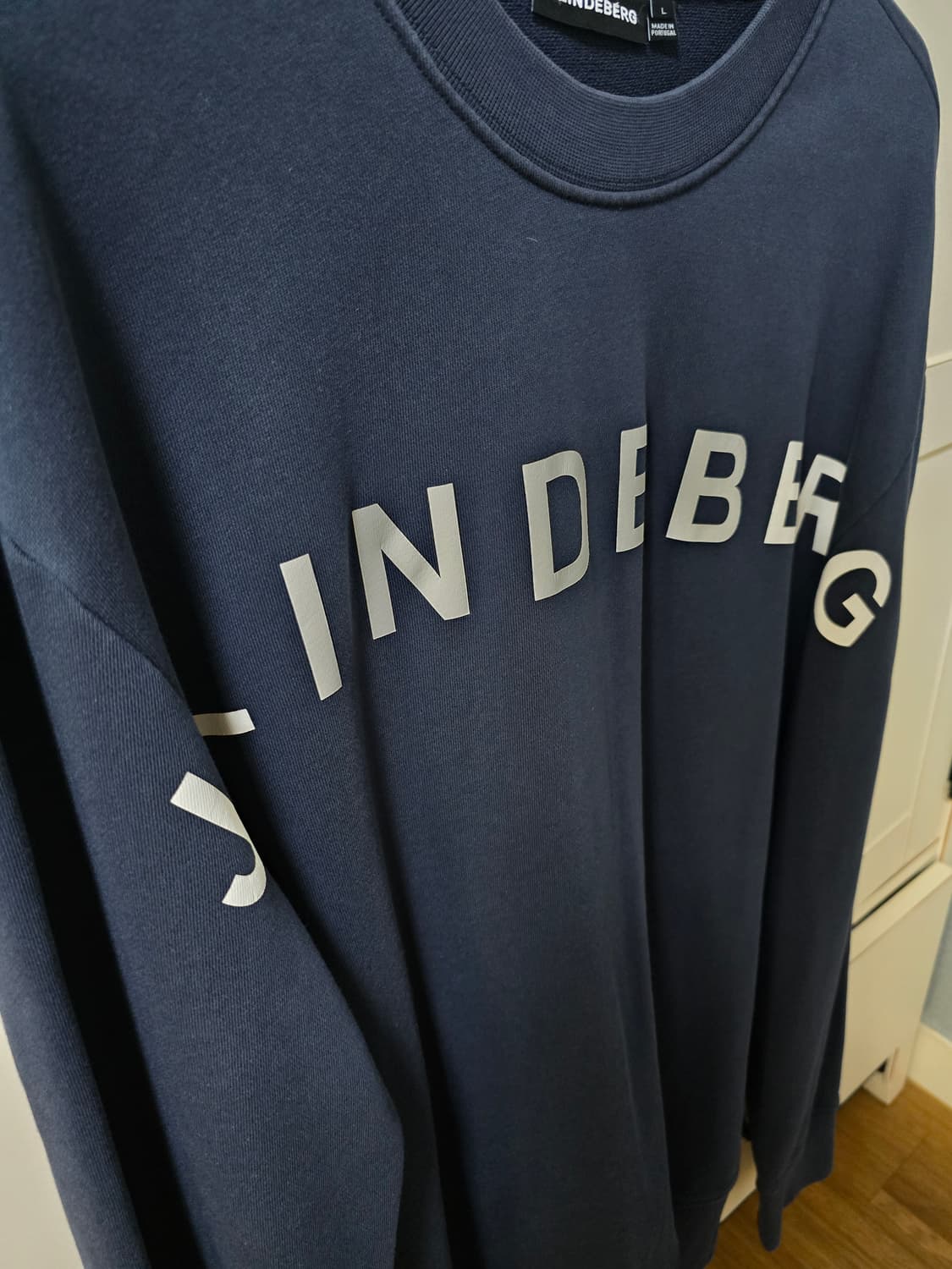 [L] 제이린드버그 맨투맨 네이비 상품이미지2