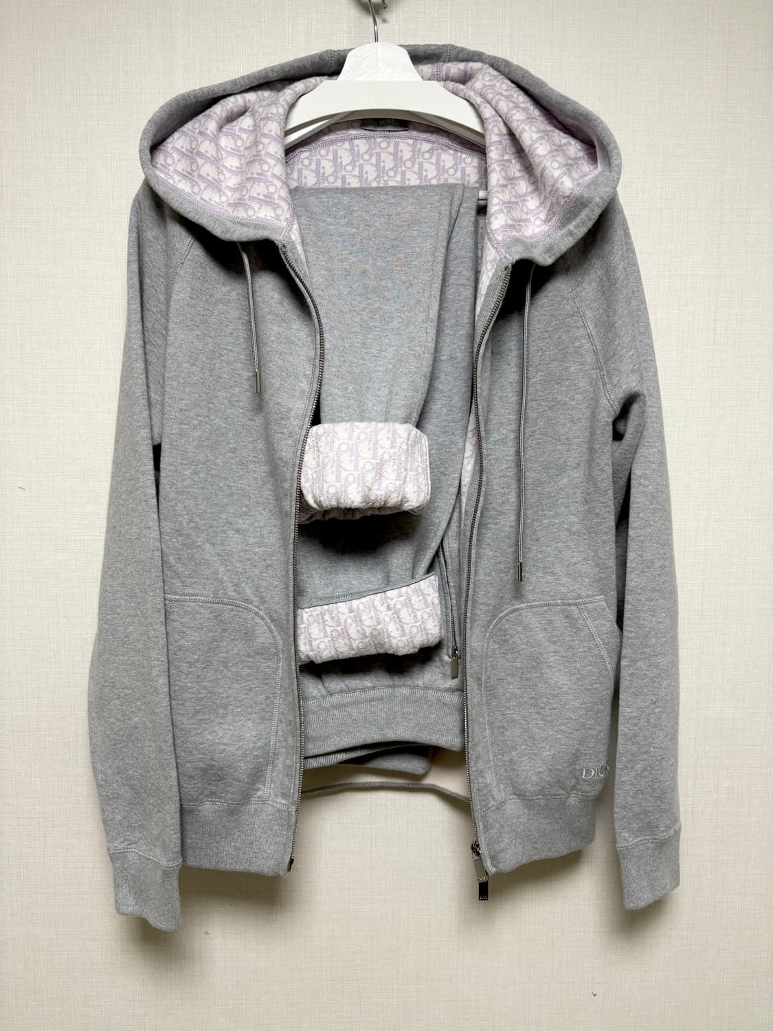 [S/새상품급] 디올 오블리크 트레이닝 후드집업 상품이미지5