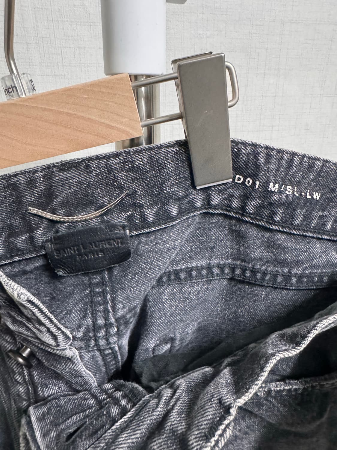 생로랑 d01 블랙진 상품이미지5