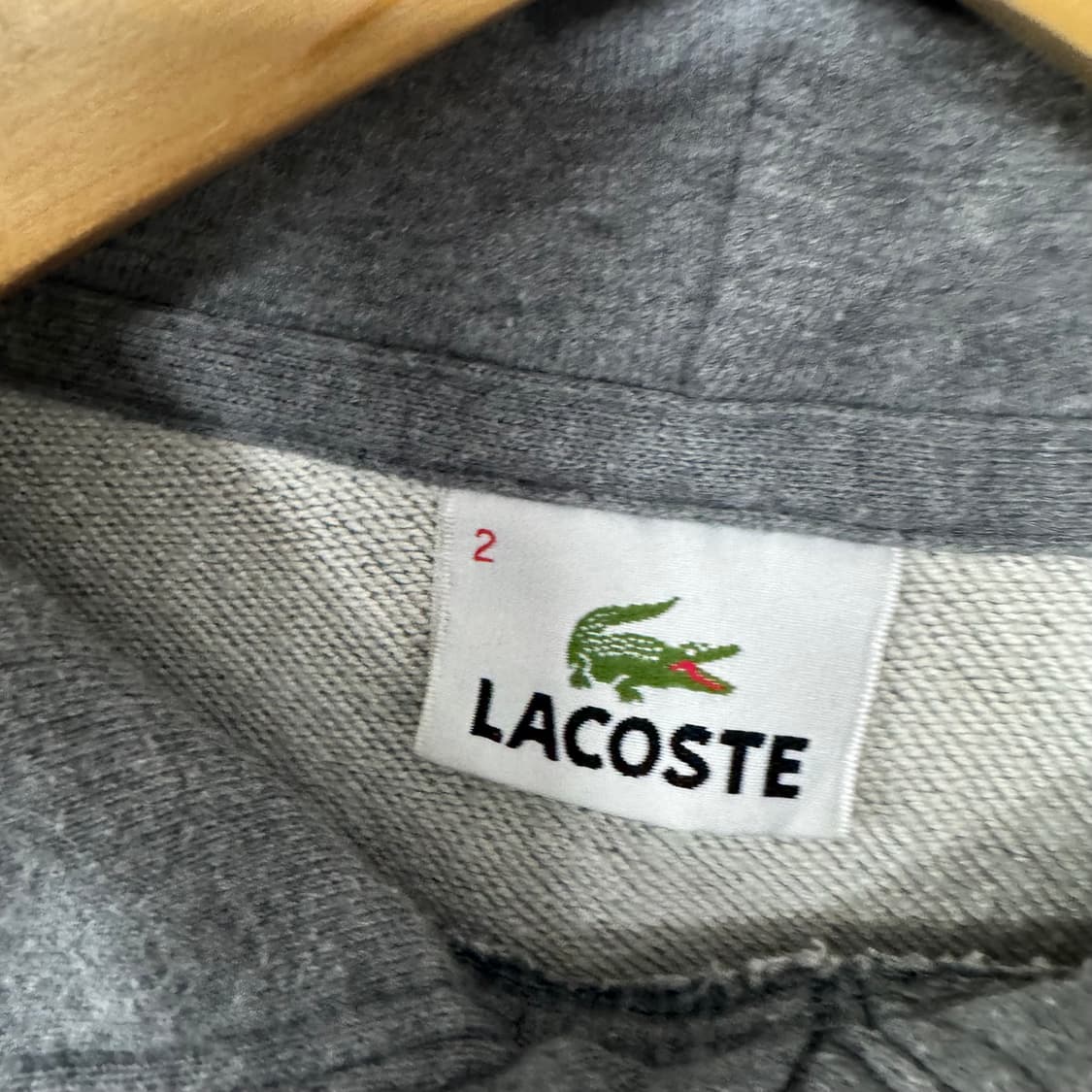 라코스테 빅로고 후드티 상품이미지3