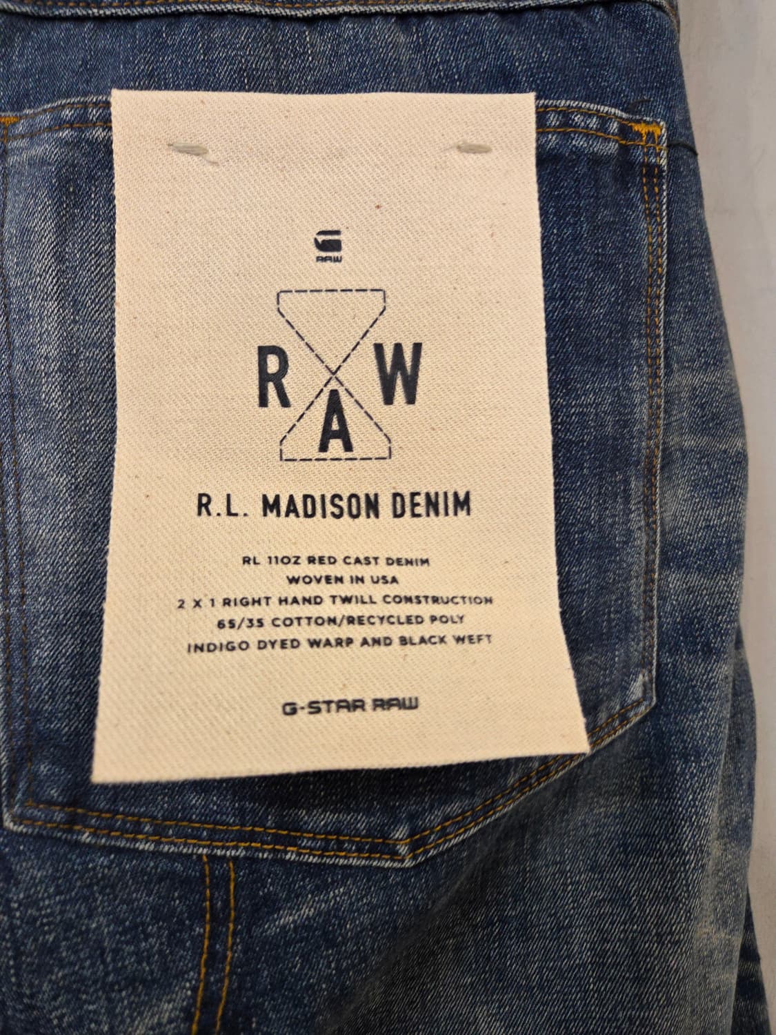 G-STAR RAW 워크웨어 스타일 데님 팬츠(W31/L30) 상품이미지7