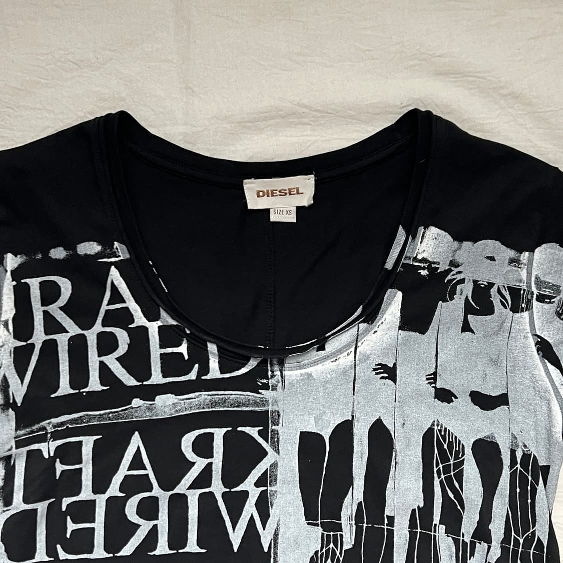 디젤 graphic t-shirt 상품이미지2