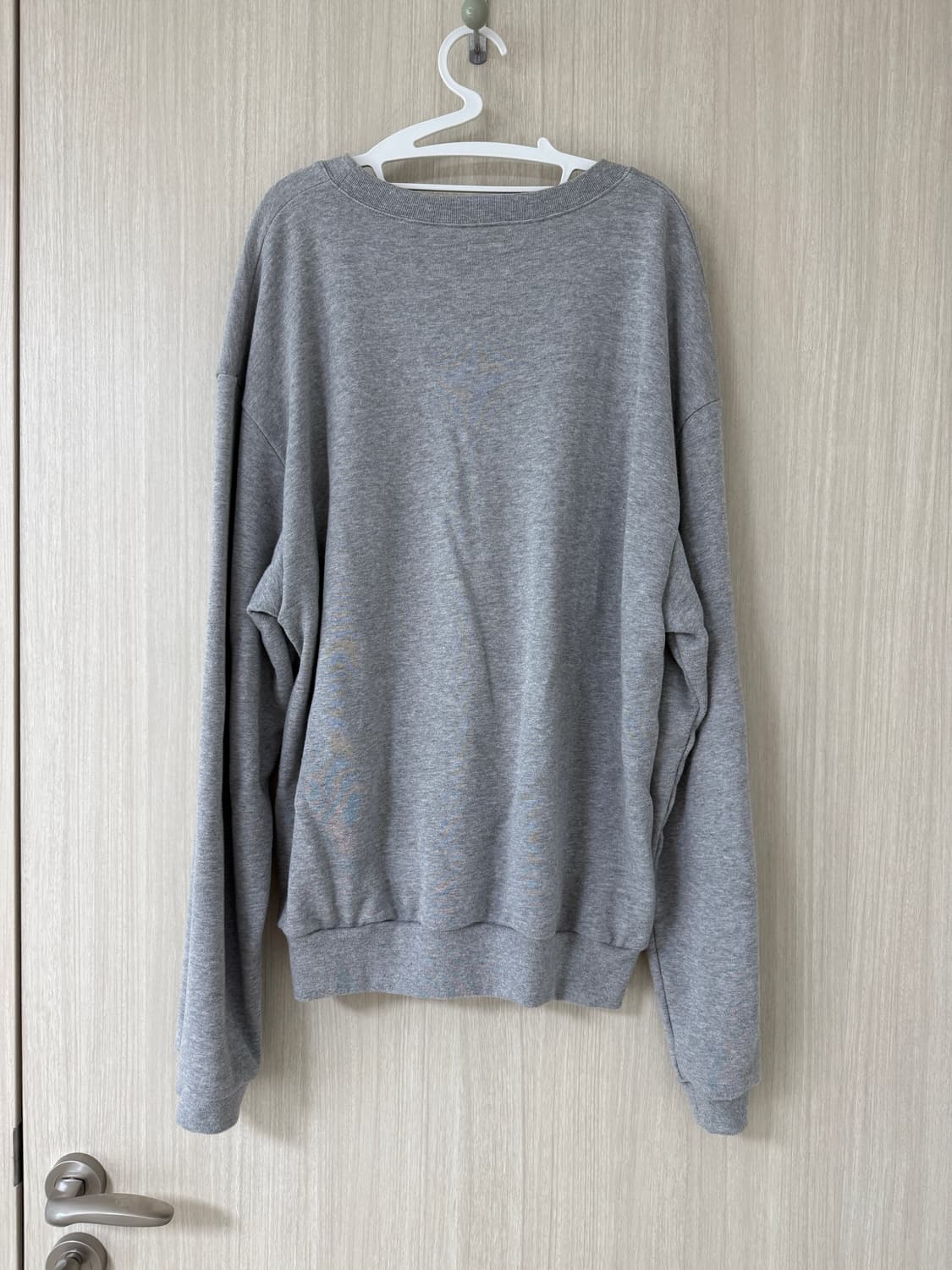 [4] 캐피탈 30 플리스 크루 스웨트셔츠 그레이 상품이미지3