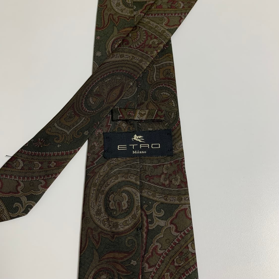 에트로(ETRO) 페이즐리 명품 클래식 정장넥타이 최상급 A+등급 상품이미지5