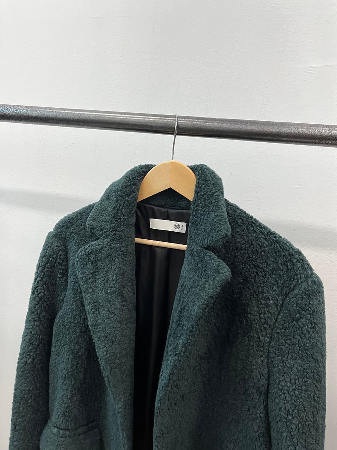 여) 렉토 딥그린 시어링코트  상품이미지2