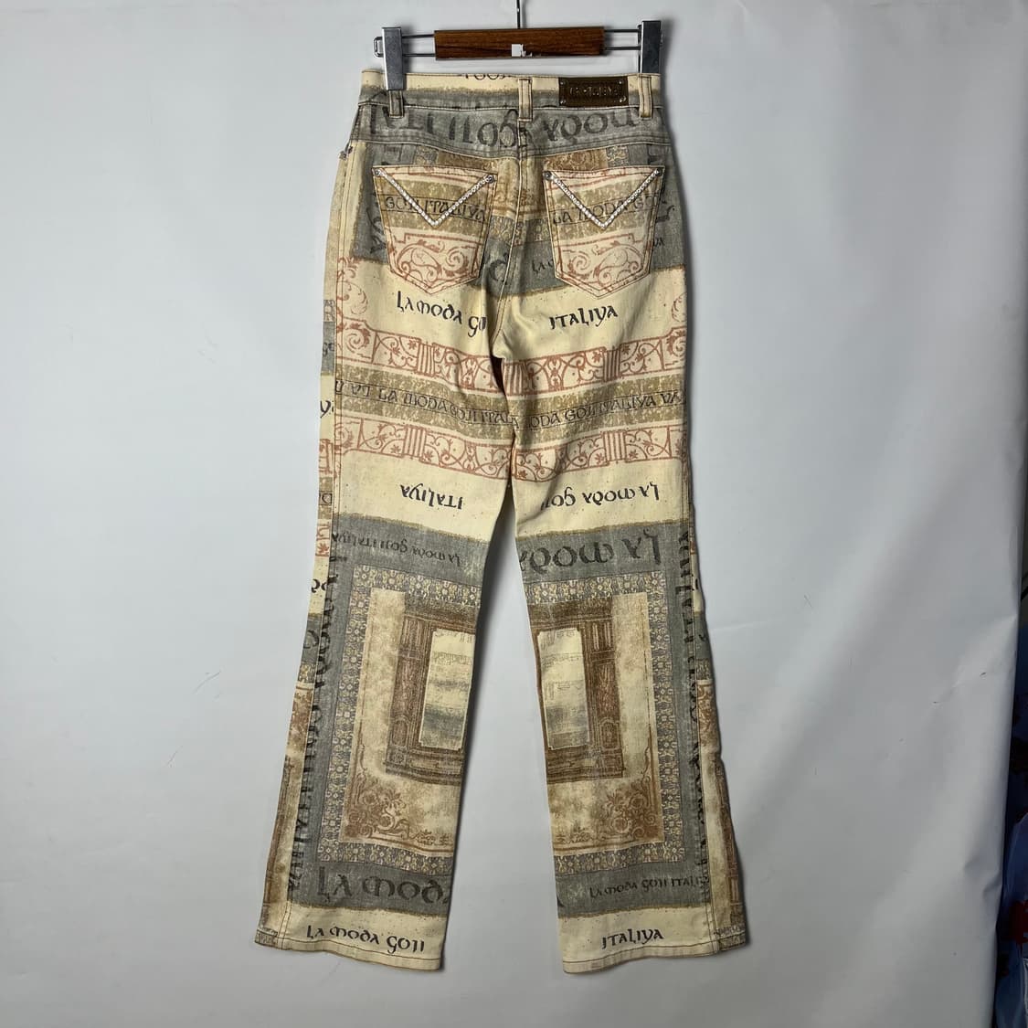 [GK] 지케이 자카드 데님팬츠 상품이미지2