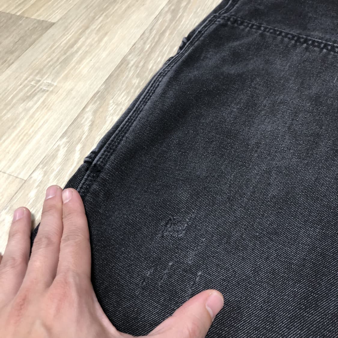 (M) 디스이즈네버댓 thisisneverthat 카펜터 데님 블랙 상품이미지2