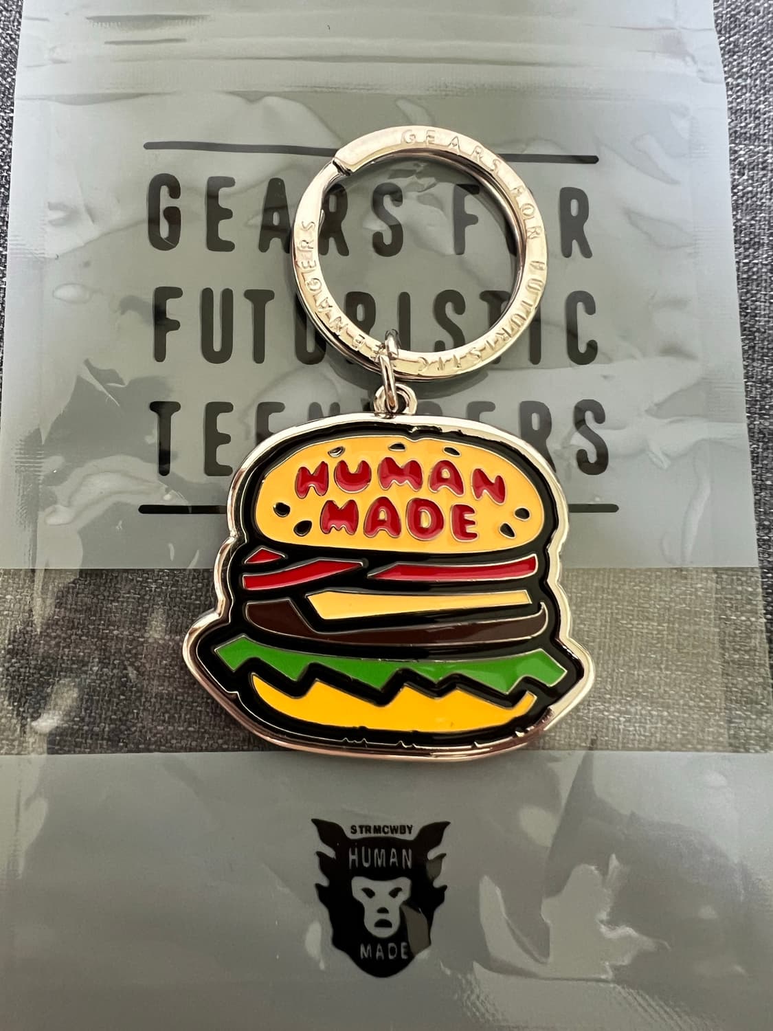 휴먼메이드 햄버거 키링 상품이미지1