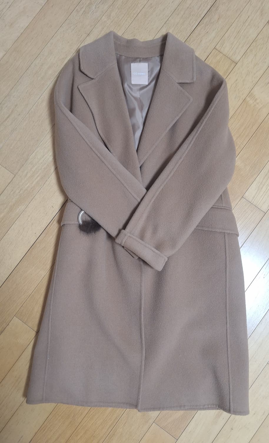 CC collect 인디핑크 퍼 코트 상품이미지2