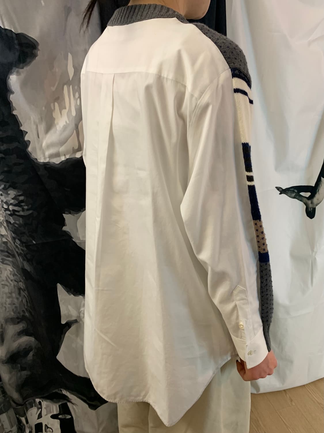 🇯🇵Paul Smith Japan Layered Knit shirt 상품이미지4