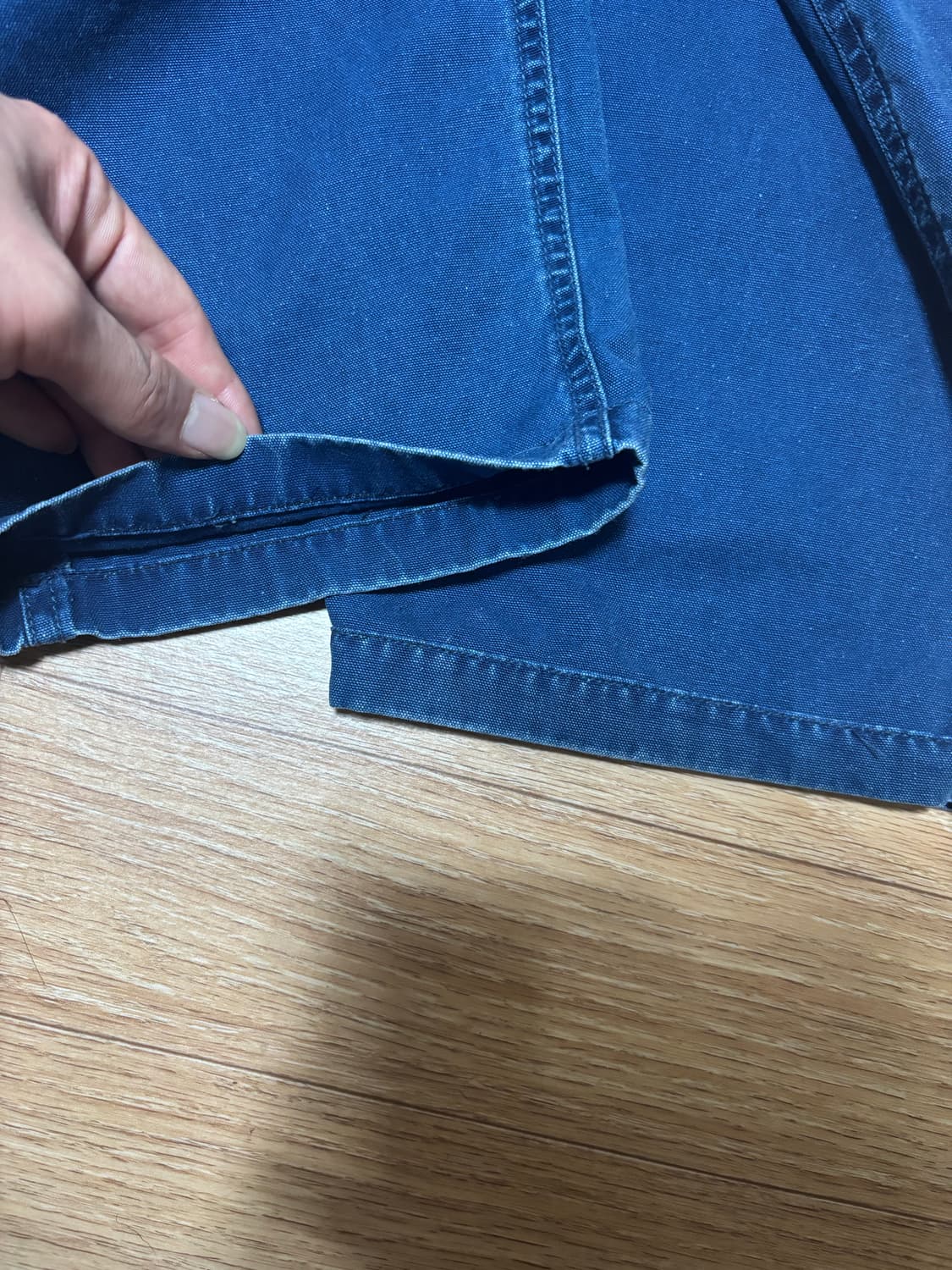 아페쎄 네이비색 허리밴딩 여름데님 상품이미지9