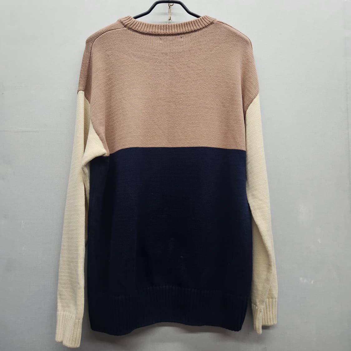 자라 ZARA 멀티 컬러블럭 코튼 니트 L(L) 상품이미지4