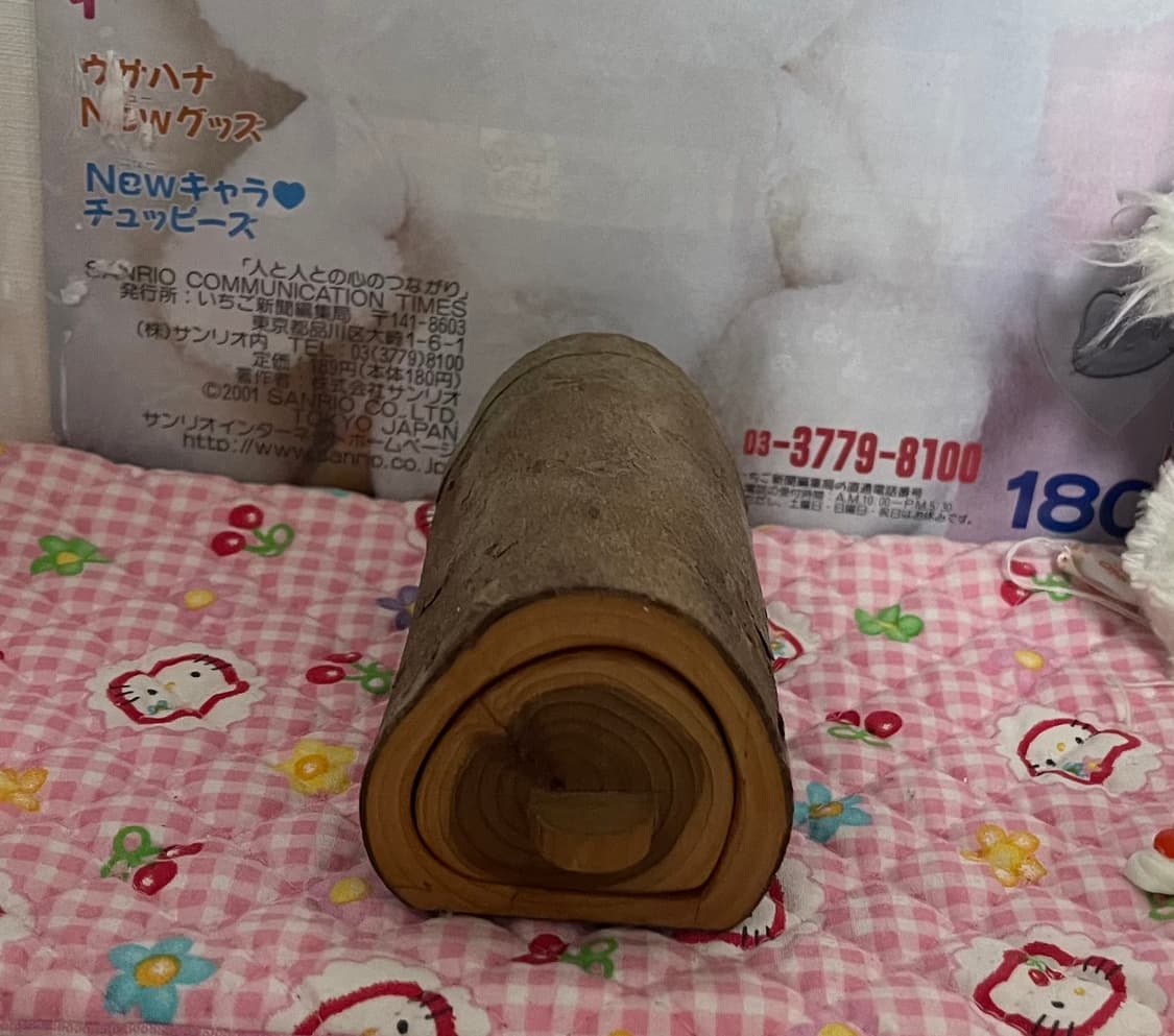 빈티지 통나무 소품함 케이스 보관 인테리어 고전 나무 통 서랍 장식 상품이미지1