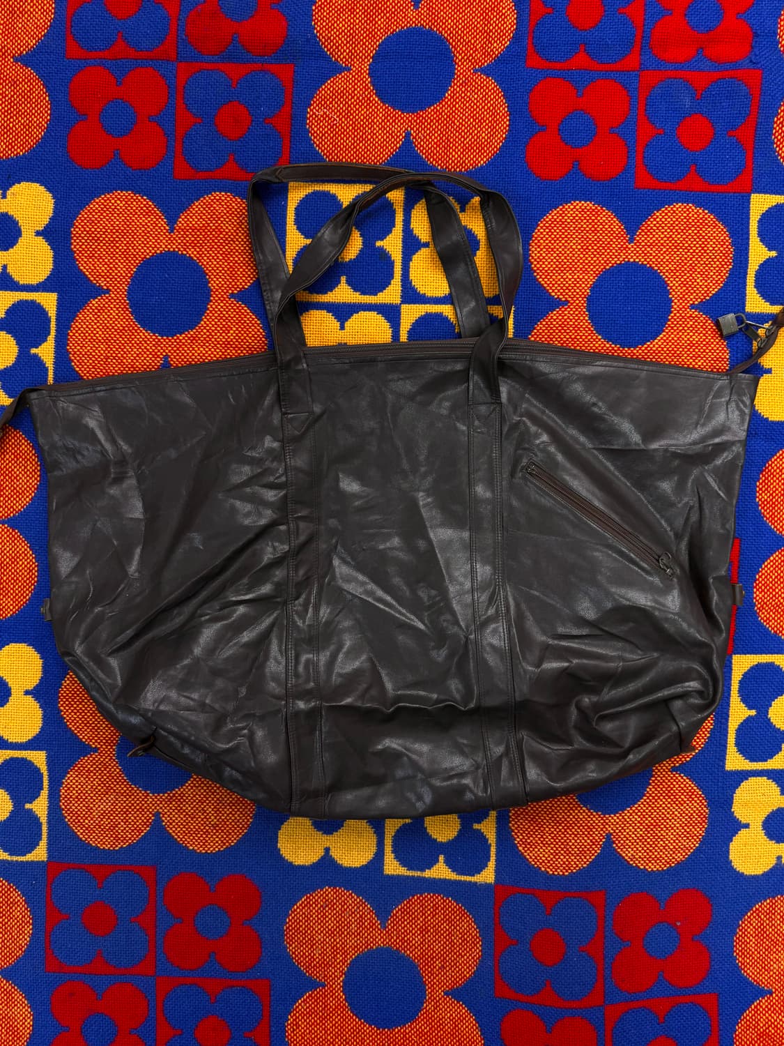 빈티지 레더 보스턴 백 상품이미지2