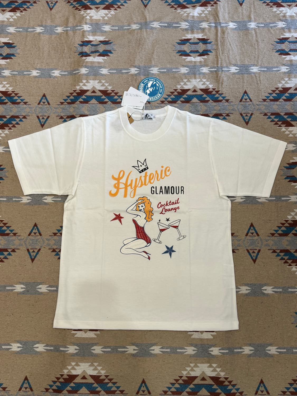 [L] 히스테릭글래머 칵테일 라운지 티셔츠 화이트 상품이미지2