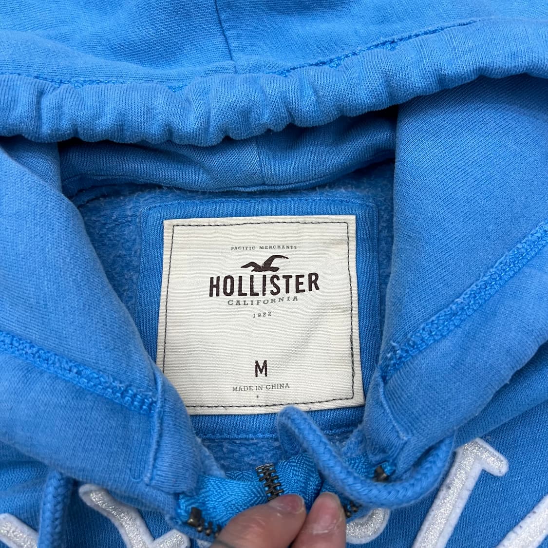 홀리스터 스카이블루 후드집업 상품이미지2