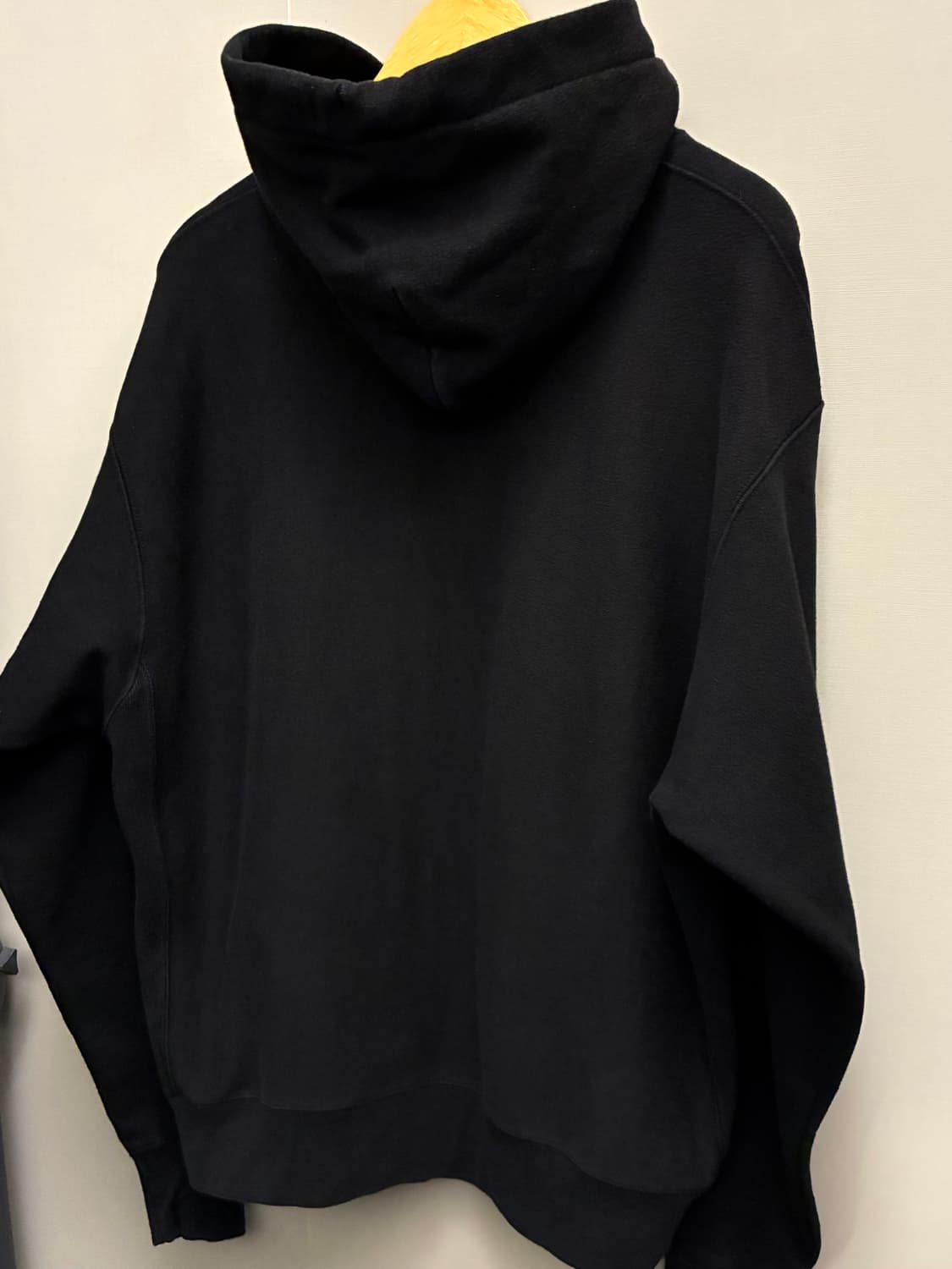 (XL)챔피온 x MOMA 모마 리버스위브 스웻 후드티셔츠 블랙 상품이미지8