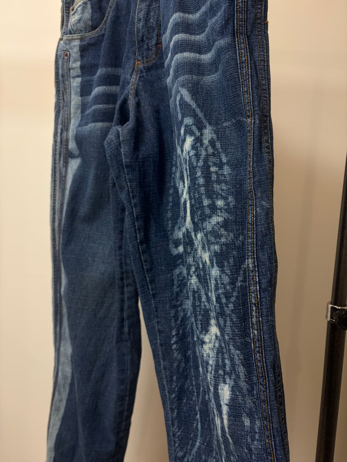 (34) FUBU 플래티넘 후부 올드스쿨 힙합 데님팬츠 상품이미지2