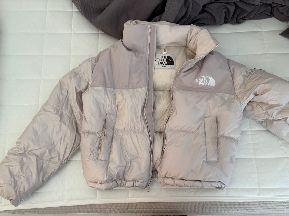 노스페이스 화이트 라벨 노벱티 룹시 다운 자켓 크림 베이지 상품이미지1