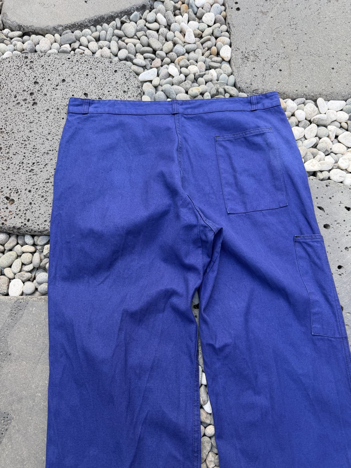 1970s Le Mont Carmel INK BLUE 프렌치워크팬츠 상품이미지9