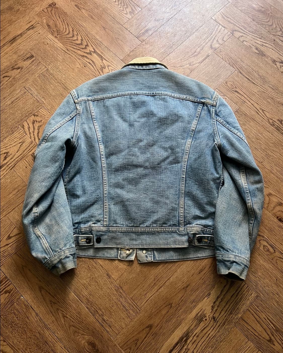 70's Lee 스톰라이더 블랭킷 데님 트러커 자켓 상품이미지7