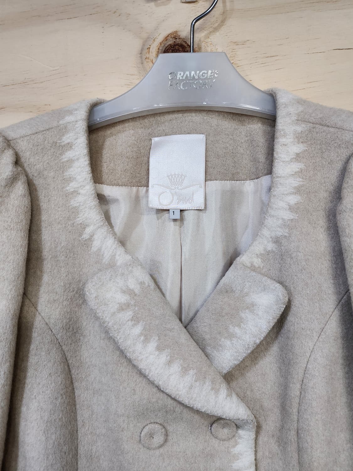 1024) O'2nd 더블 버튼 코트 상품이미지3