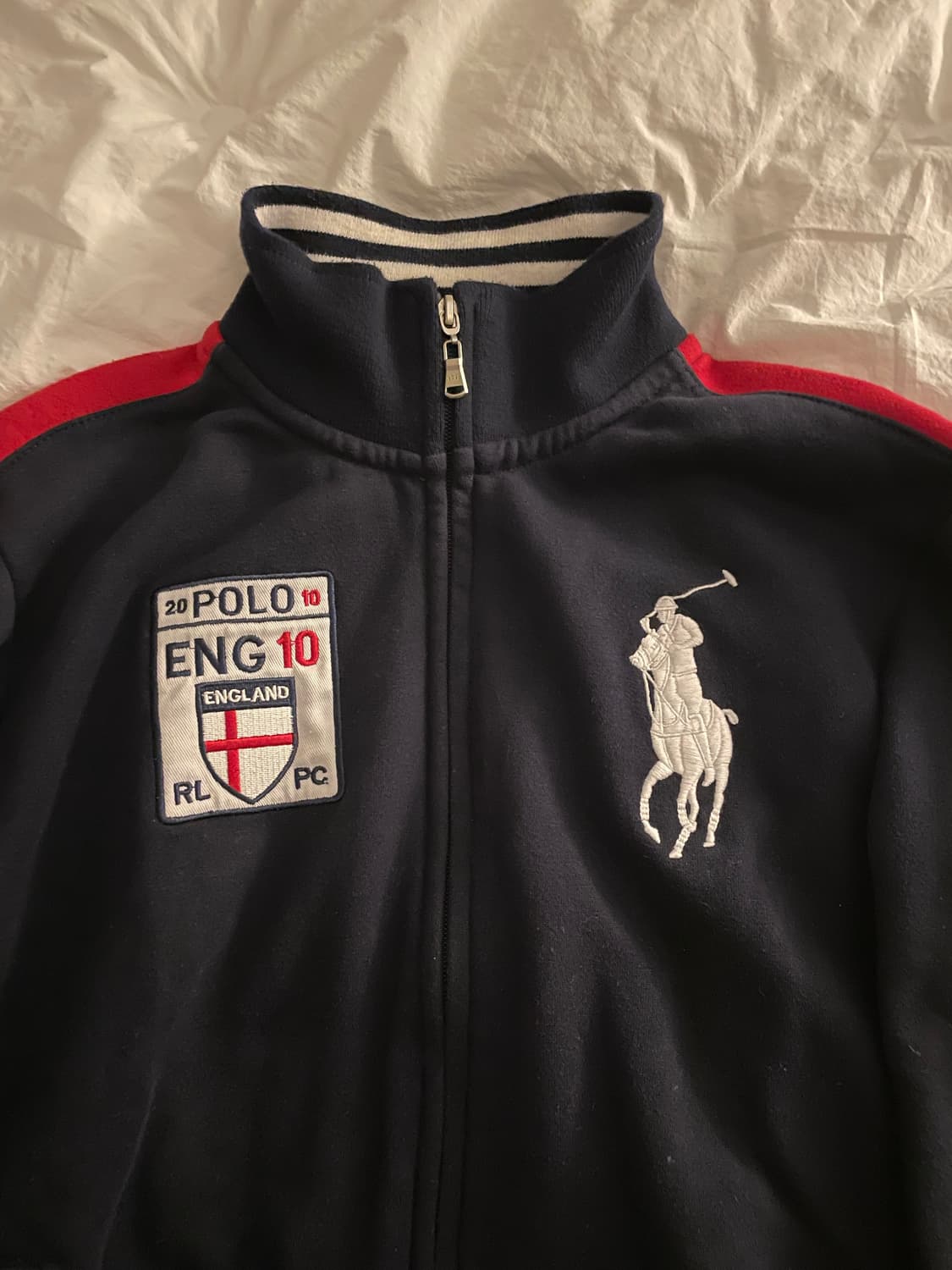 폴로 랄프로렌 빅포니 잉글랜드 트랙집업 상품이미지3