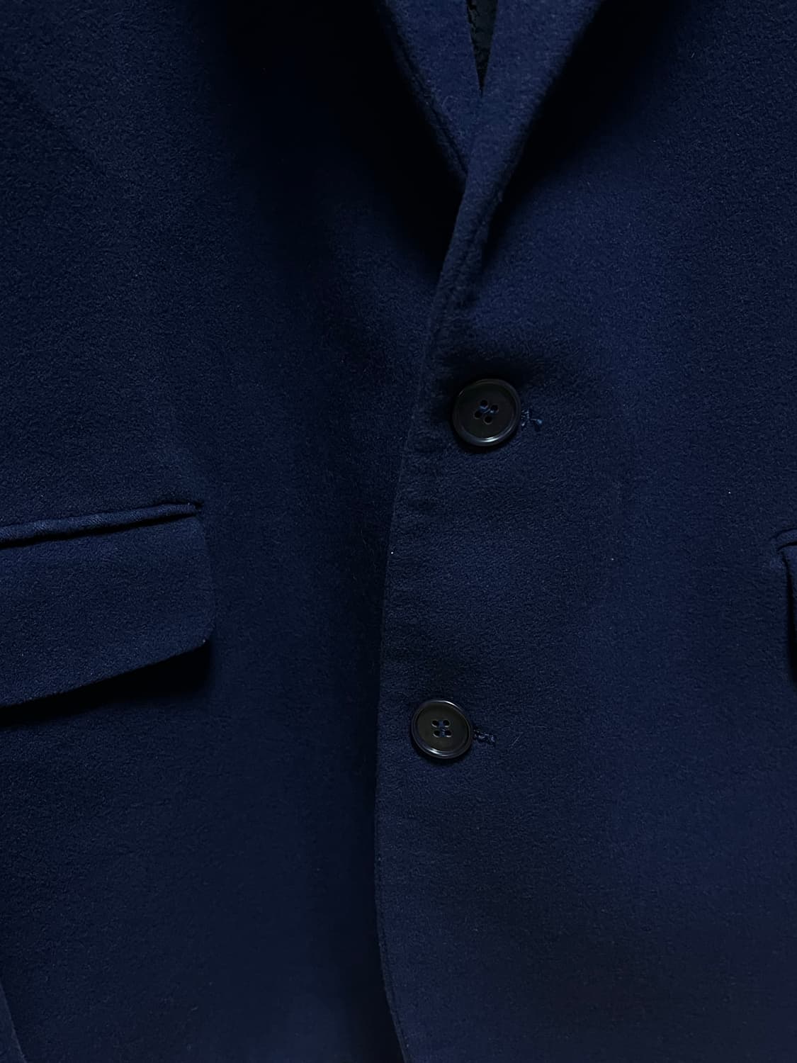 입생로랑 울 블레이저 네이비 상품이미지3