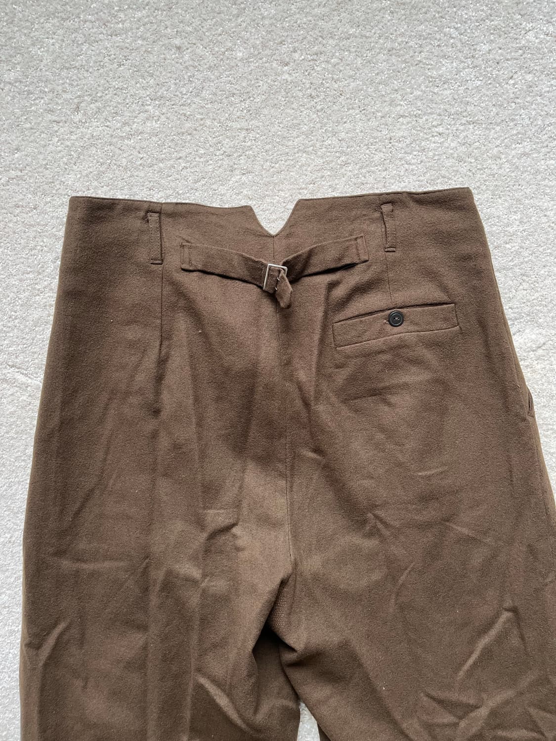 80s 유로피안 울 캐시미어 드레스 워크팬츠 (31-32) 상품이미지6