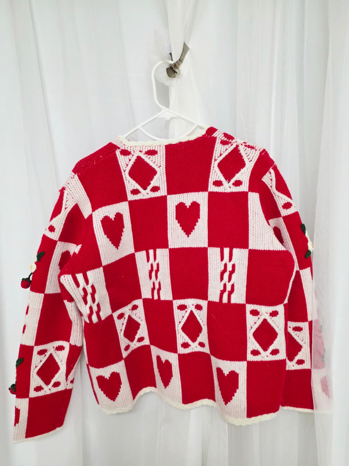 크리스마스 레드 퐁퐁이 가디건 대장탬!! 상품이미지6