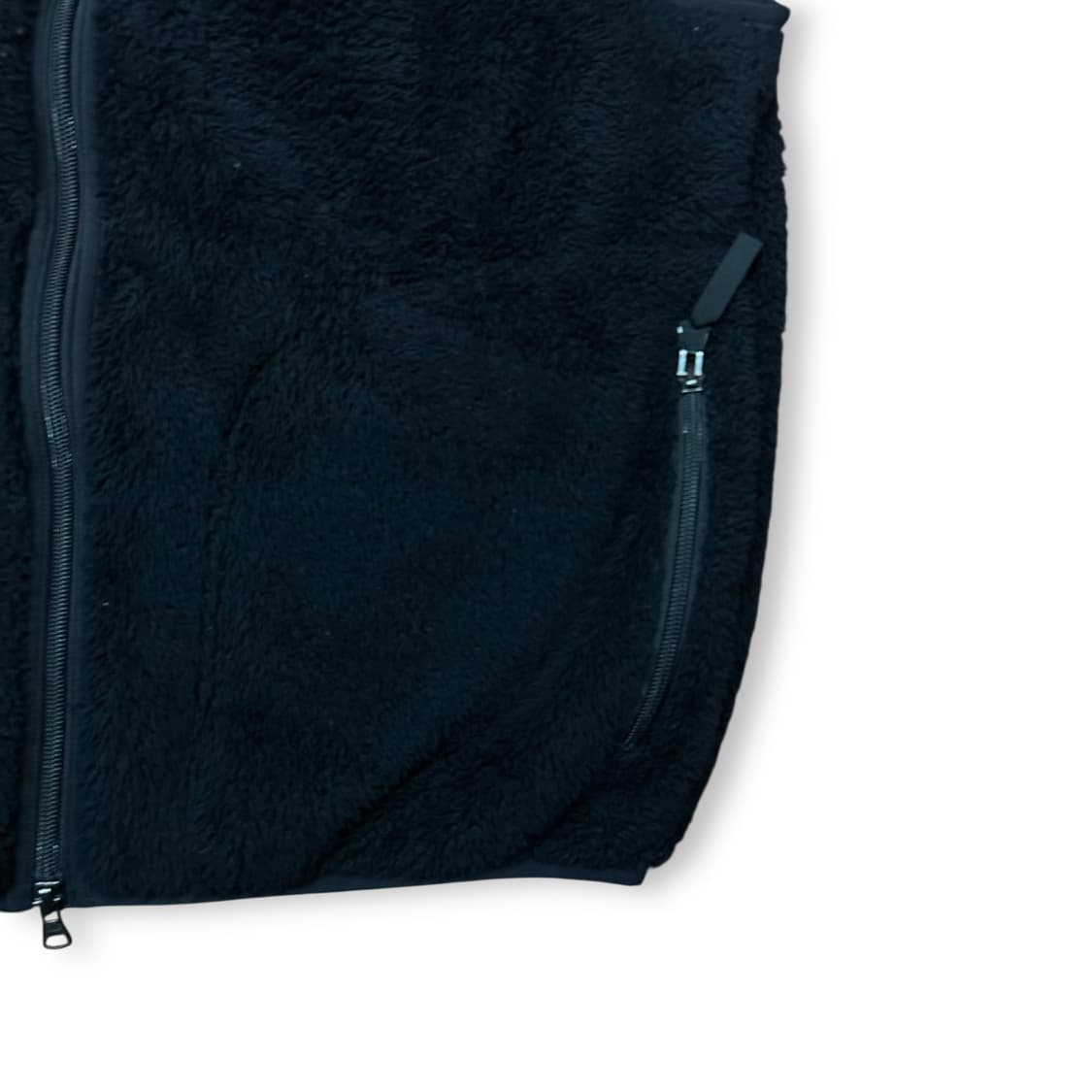 단톤 플리스 집업 조끼 상품이미지3