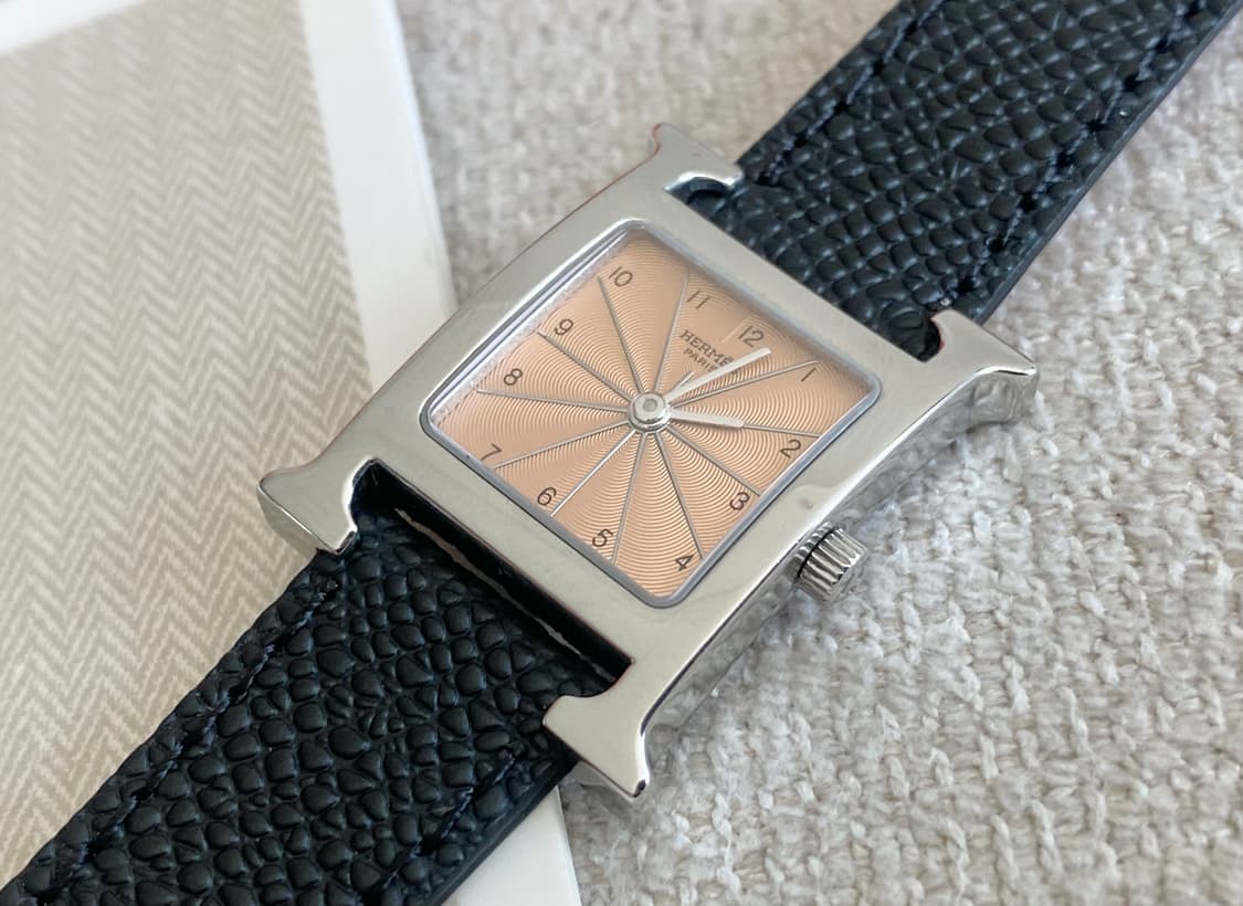 에르메스 H아워 1.210 인디핑크 여성용 쿼츠 PM 사이즈 상품이미지6