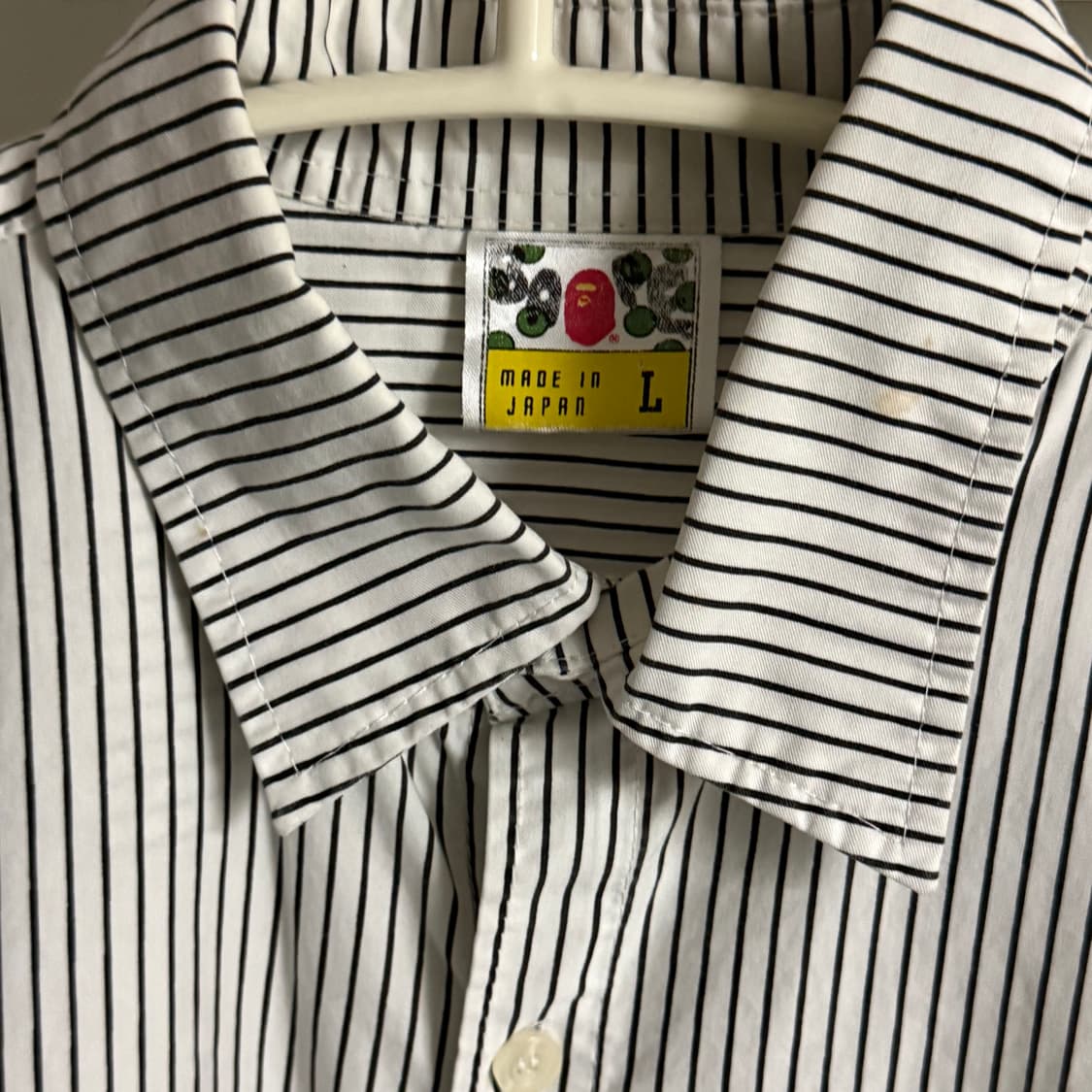 베이프 에이프 aape 스트라이프 그라데이션 셔츠 상품이미지3