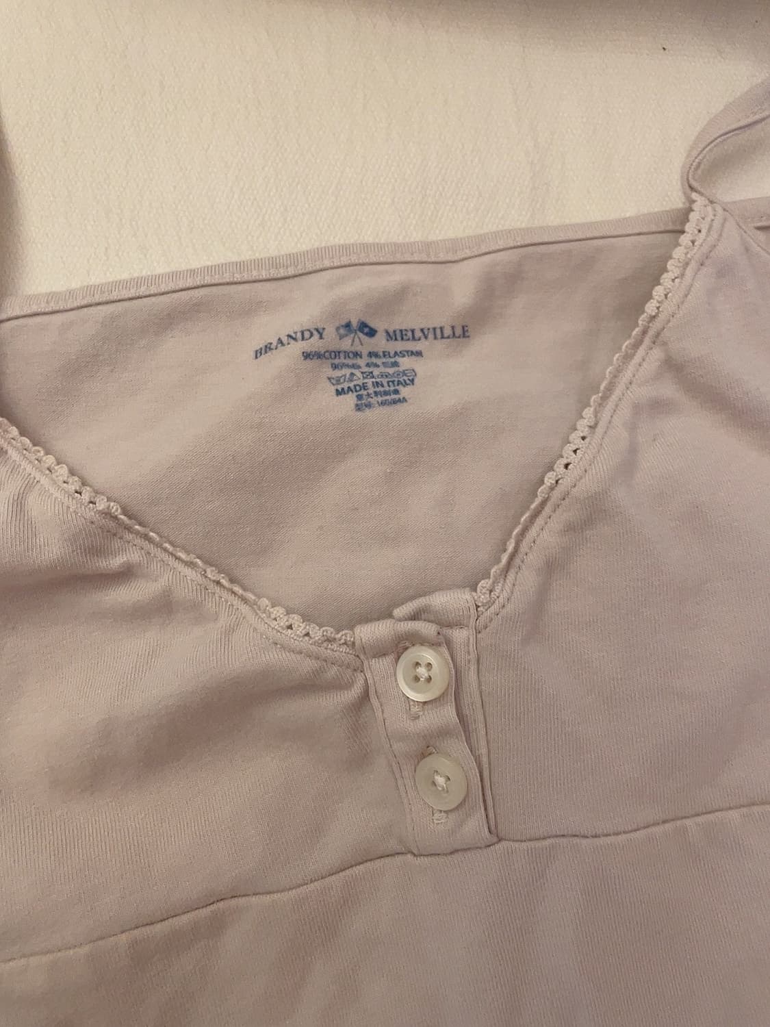 브랜디멜빌 티파니 버튼 나시 탑 베이지 상품이미지2