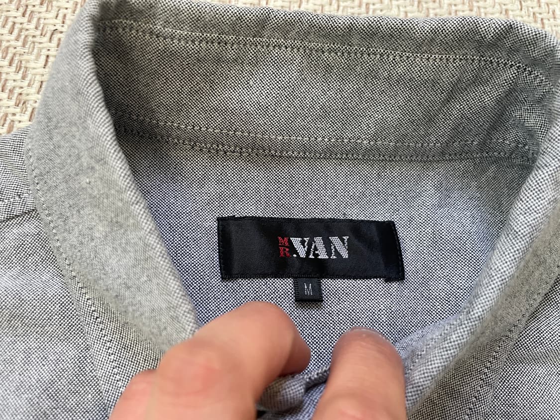 00s van 반 1966 프레피 아이비 서츠  J03983 상품이미지3