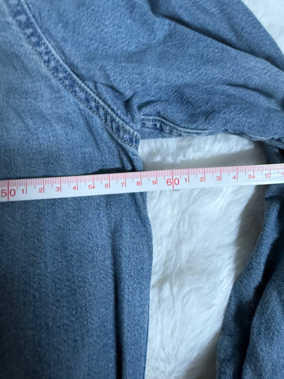 [L] 리바이스 바스토우 웨스턴 데님 셔츠 연청 상품이미지6