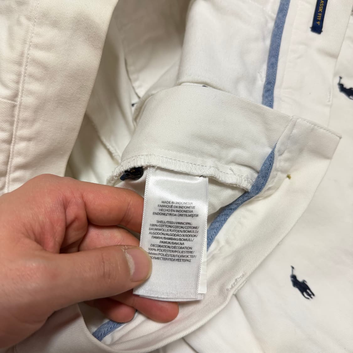 폴로 랄프로렌 멀티 포니 코튼 반바지 상품이미지3