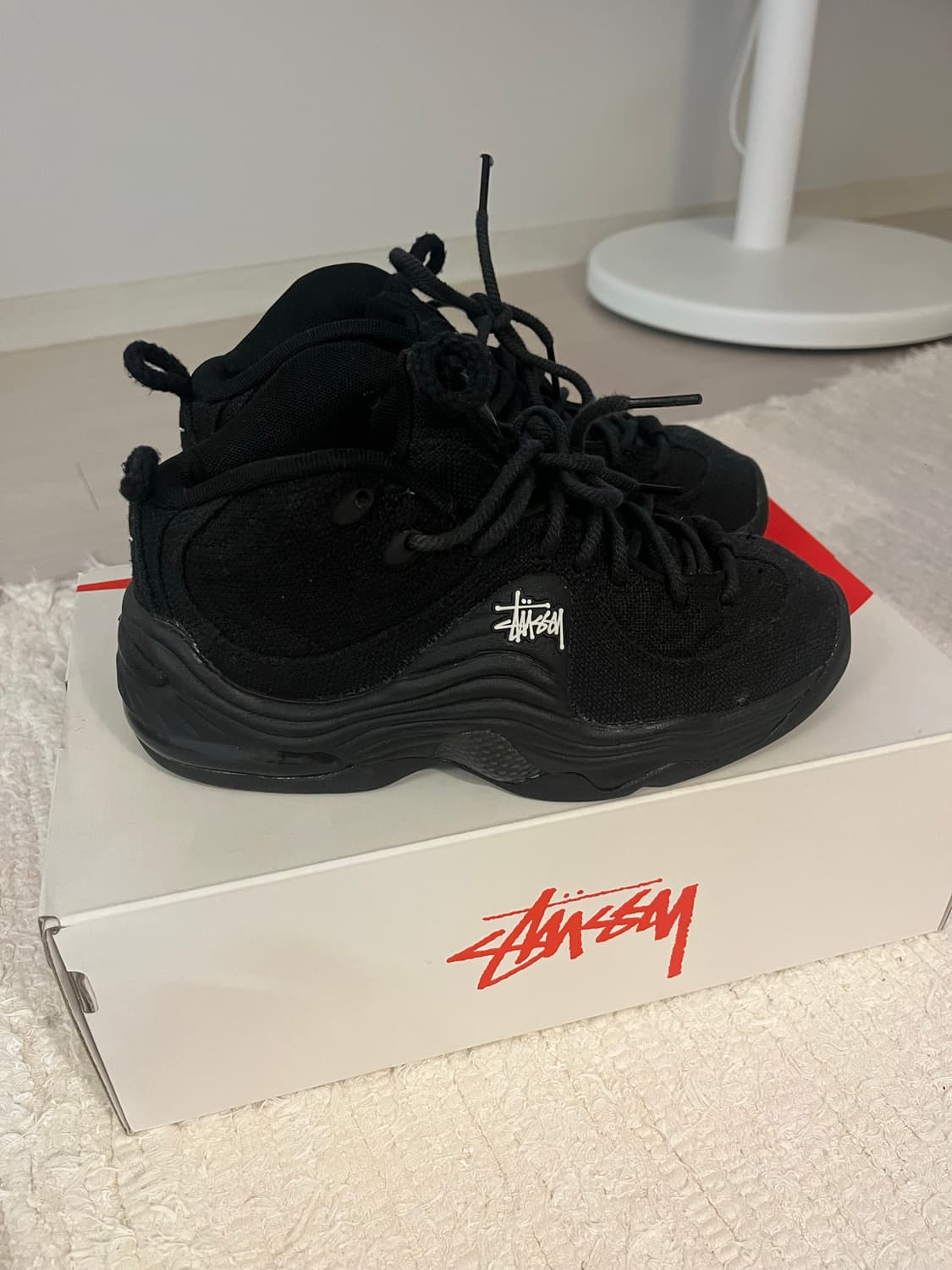 나이키 x 스투시 에어 페니 2 블랙 230 상품이미지3