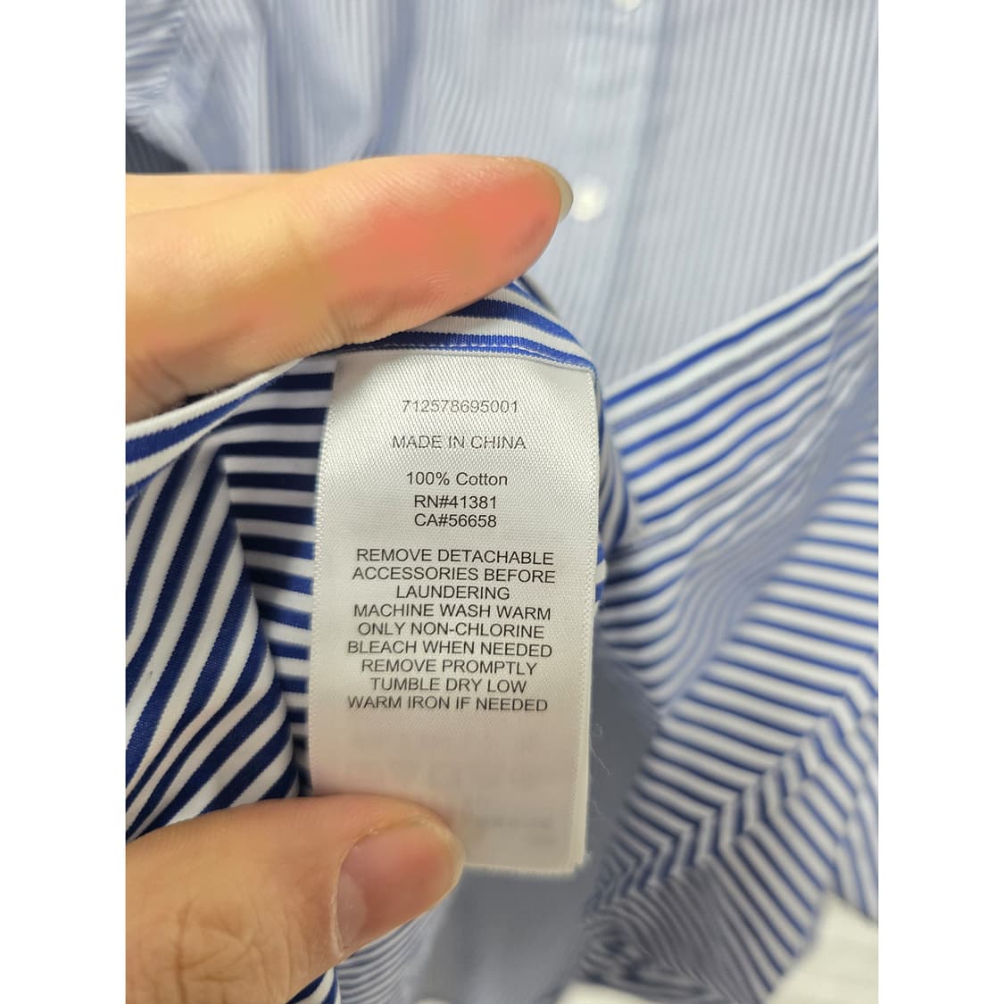 택포) 폴로 랄프로렌 스트라이프 셔츠 XL 상품이미지3