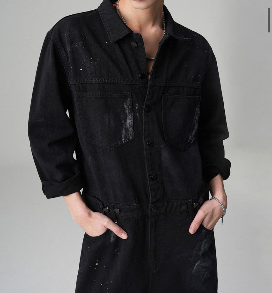 어반드레스 페인터 점프슈트 상품이미지2