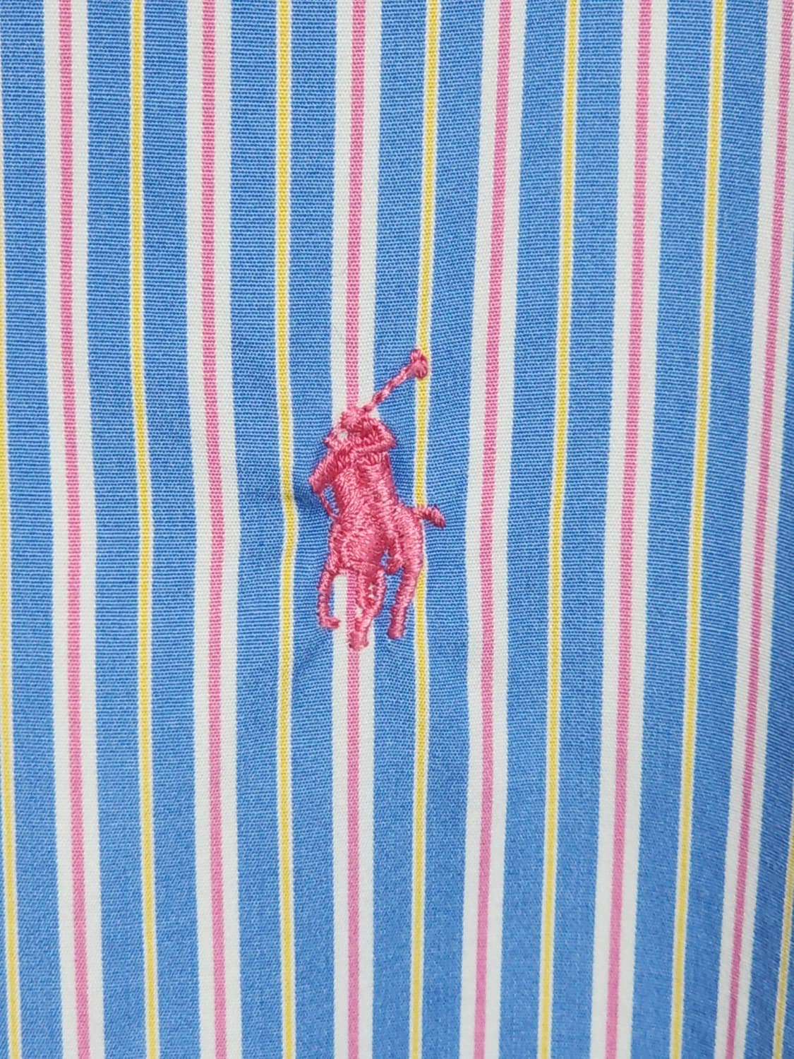 (L) 랄프로렌 폴로 남방 스트라이프 셔츠 로고 캐주얼  상품이미지4